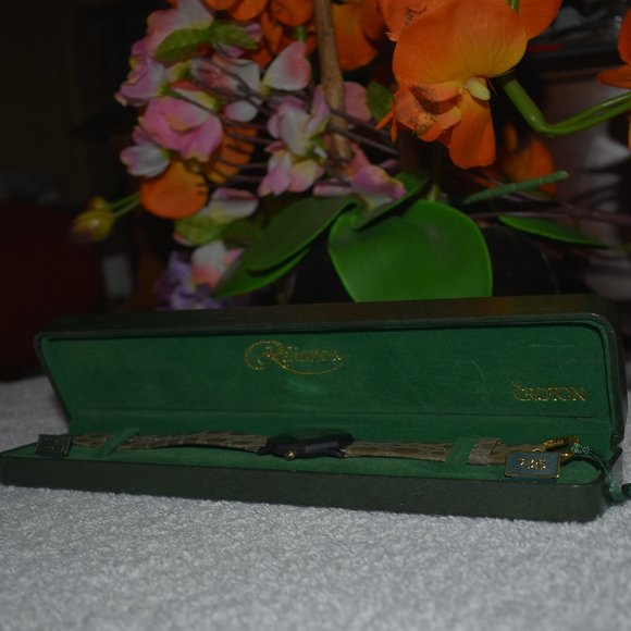 NIB  Croton Quartz Watch Green/Black - Picture 6 of 6